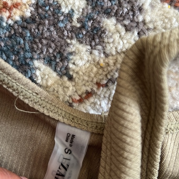 NWT Zaful Khaki Green Neutral Bikini Set - Picture 4 of 8